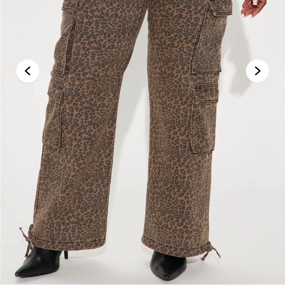 Fashion Nova Animal Print Pants